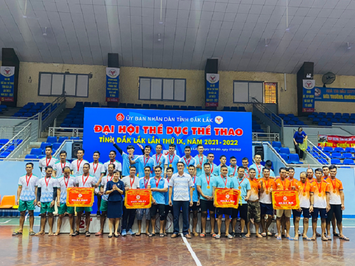 Huyện Ea H’Leo xếp thứ Nhì toàn đoàn tại  Đại hội Thể dục thể thao tỉnh Đắk Lắk lần thứ IX năm 2021-2022